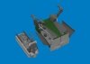 Eduard 6481165 Jaguar wheel bays & undercarriage legs PRINT for AIRFIX 1/48